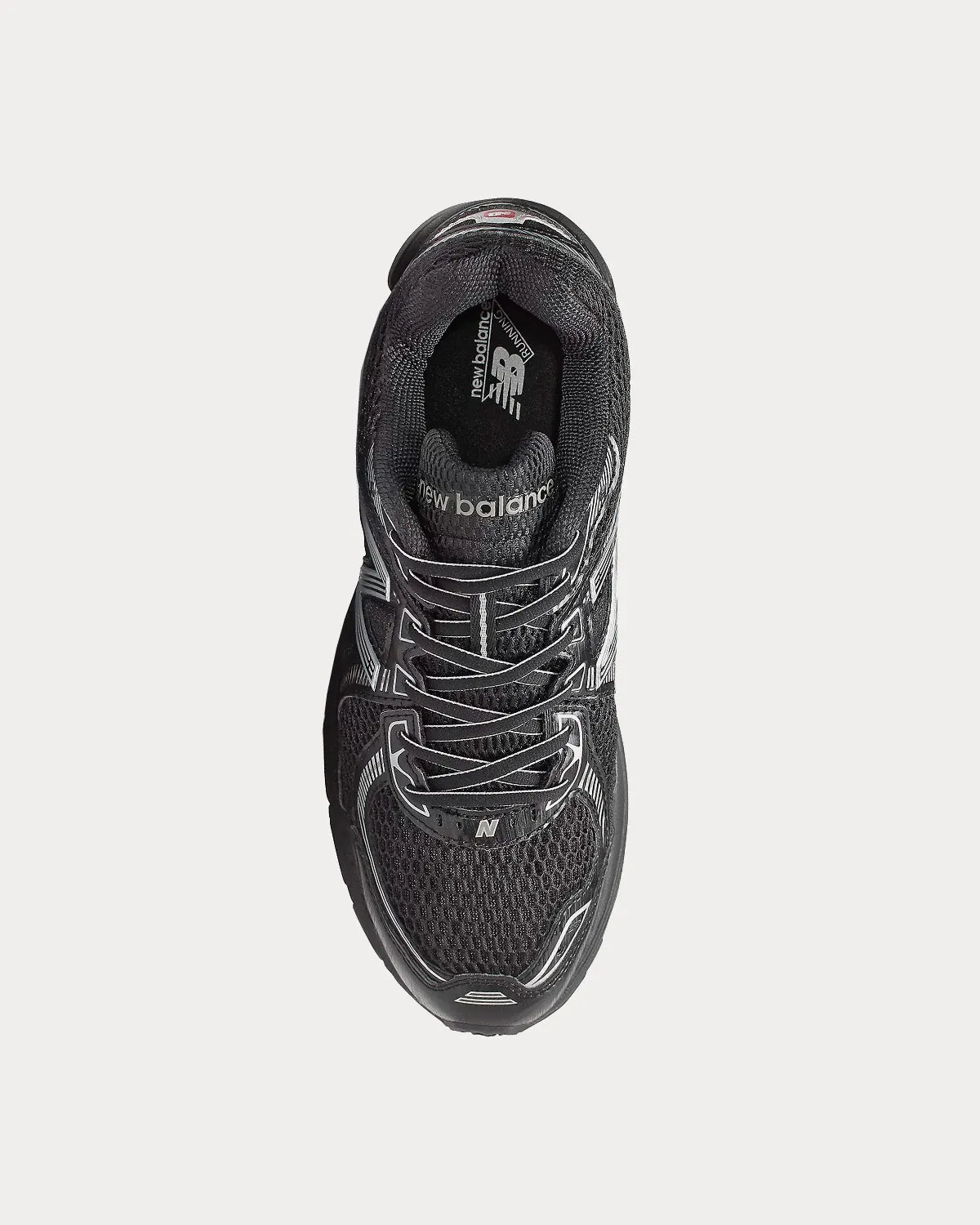 860V2 Black / Silver Metallic Low Top Sneakers