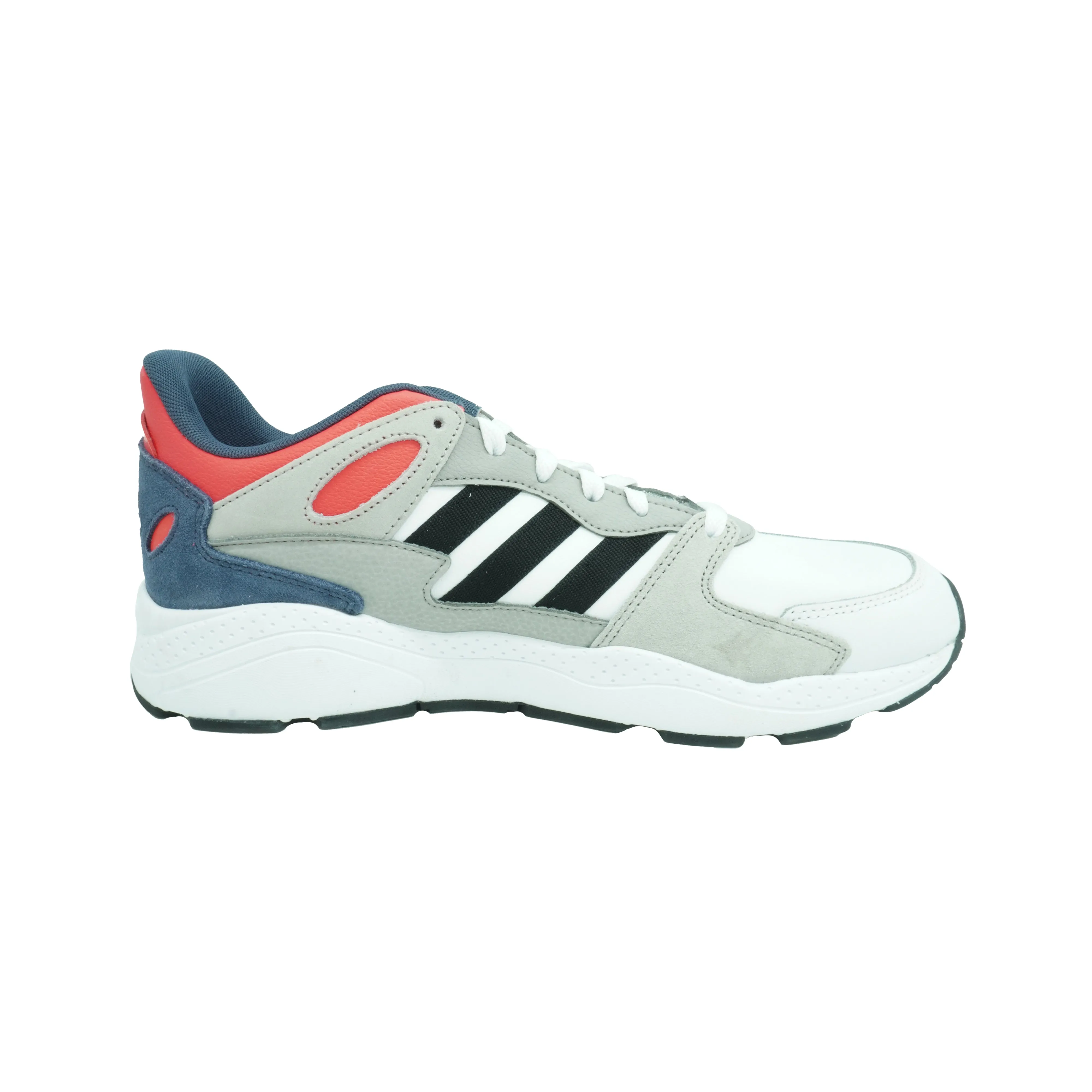 Adidas Men's Chaos Running Athletic Shoes White Gray Black Size 12