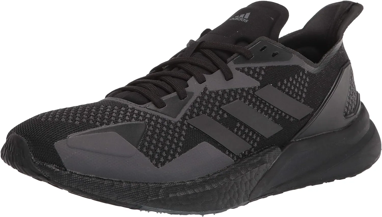 adidas Men's X9000L3 Running Shoe, Core Black/Core Black/Grey Six, 12