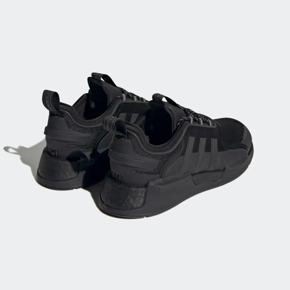 adidas Womens NMD V3 Lace Up Sneakers Shoes Casual - Black