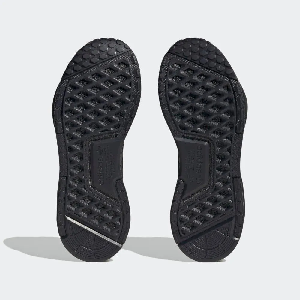 adidas Womens NMD V3 Lace Up Sneakers Shoes Casual - Black
