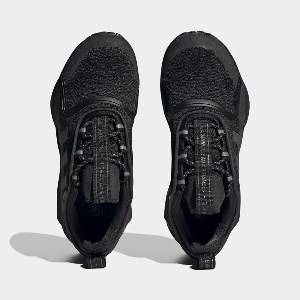 adidas Womens NMD V3 Lace Up Sneakers Shoes Casual - Black
