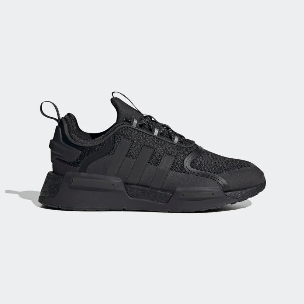 adidas Womens NMD V3 Lace Up Sneakers Shoes Casual - Black