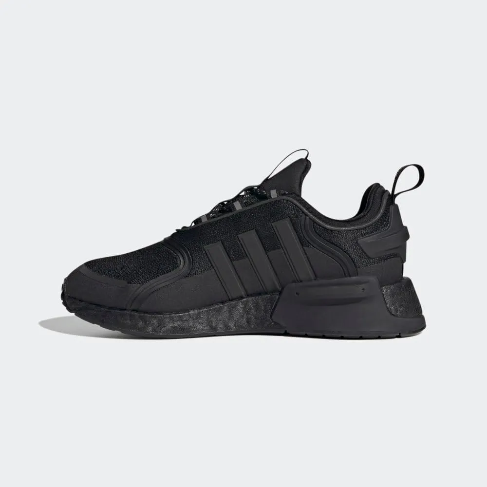 adidas Womens NMD V3 Lace Up Sneakers Shoes Casual - Black