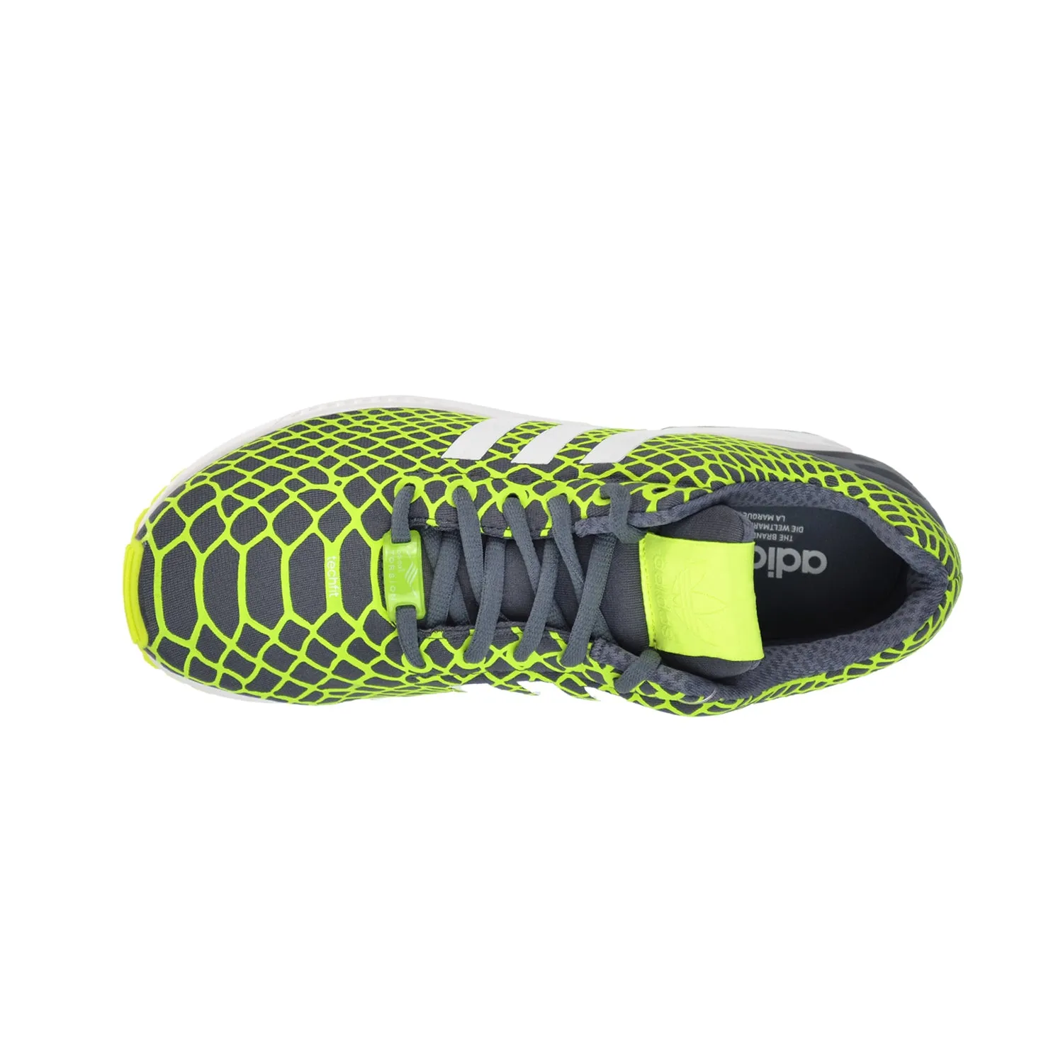 Adidas ZX Flux Techfit Mens Running shoes Yellow/White/Onix