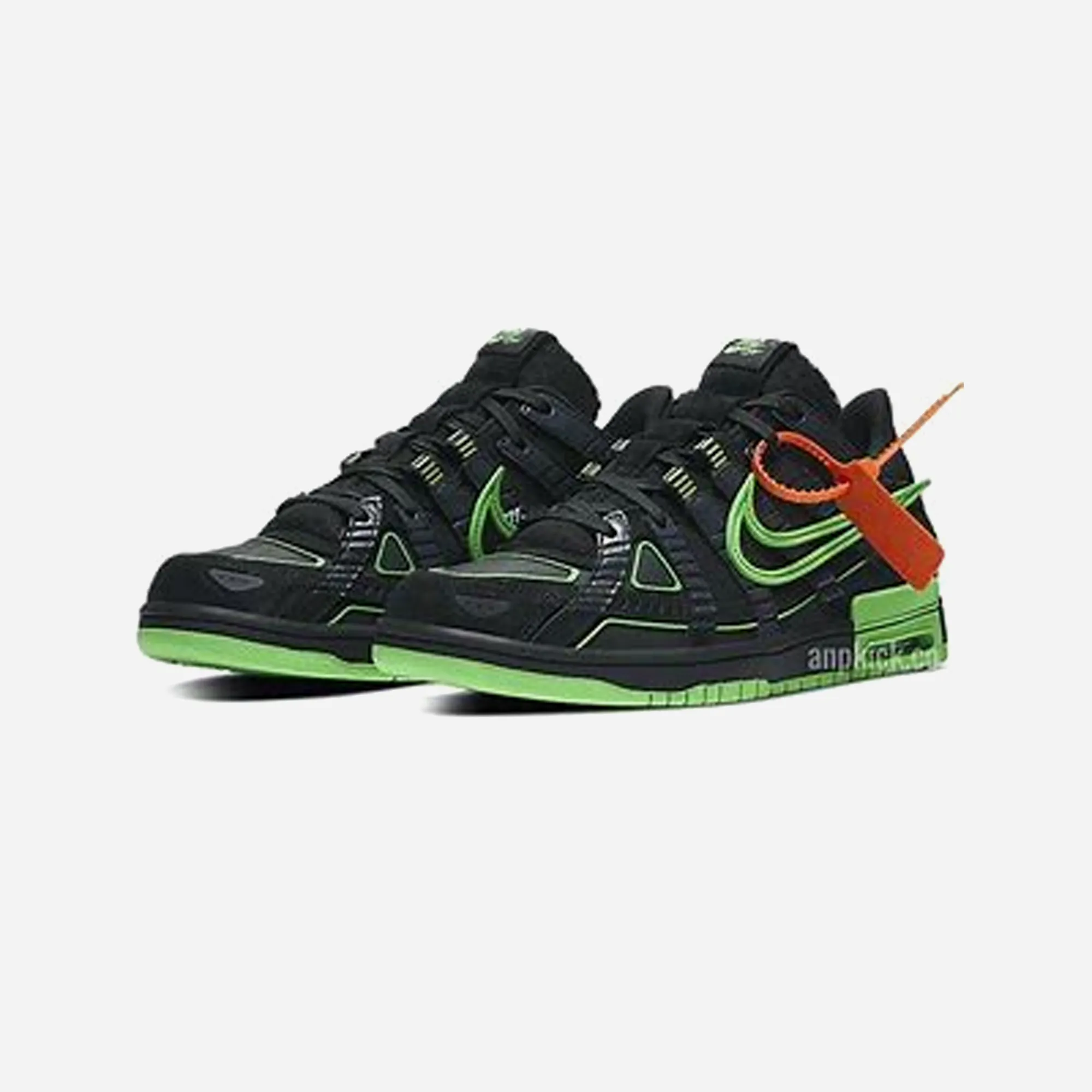 AIR RUBBER DUNK OFF-WHITE GREEN STRIKE