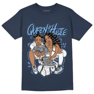 AJ 6 Midnight Navy DopeSkill T-shirt Queen Of Hustle Graphic
