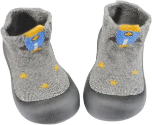 Baby Sock Shoes,Toddler Infant First Walkers Elastic Cartoon Soft Casual Socks Shoes Indoor Baby Shoes