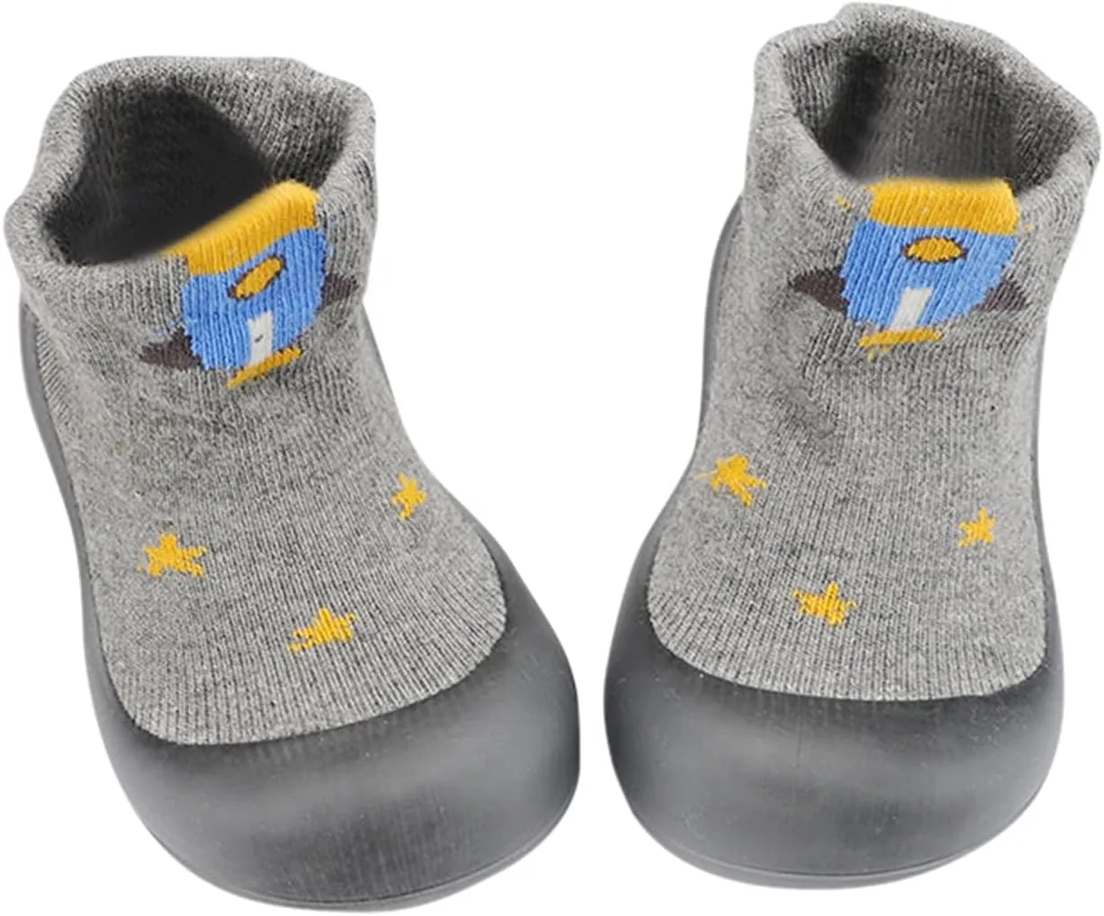 Baby Sock Shoes,Toddler Infant First Walkers Elastic Cartoon Soft Casual Socks Shoes Indoor Baby Shoes