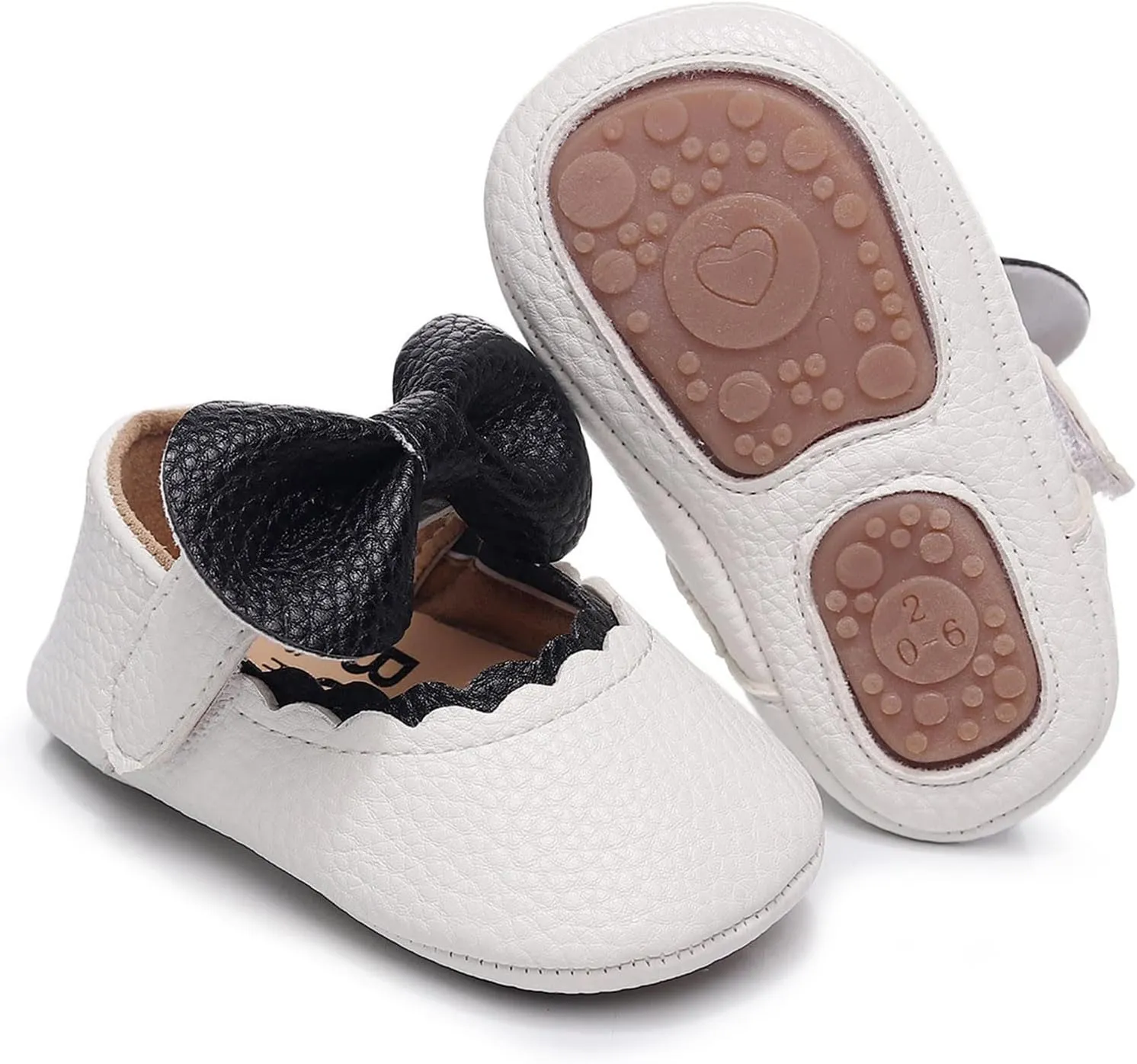 Baby Soft Sole Shoes Girl Infant Girls Single Shoes Ruffles Bowknot First Walkers Shoes Toddler Sandals Princess Shoes Boots Toddler Size 5
