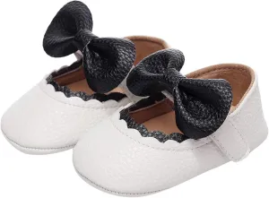 Baby Soft Sole Shoes Girl Infant Girls Single Shoes Ruffles Bowknot First Walkers Shoes Toddler Sandals Princess Shoes Boots Toddler Size 5