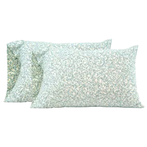 Bamboo Blue Standard Pillow Cases