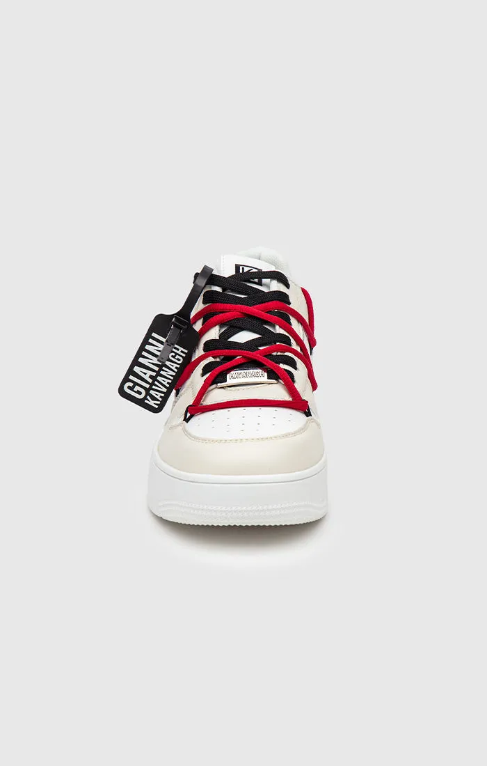 BEIGE WRAPPED SNEAKERS