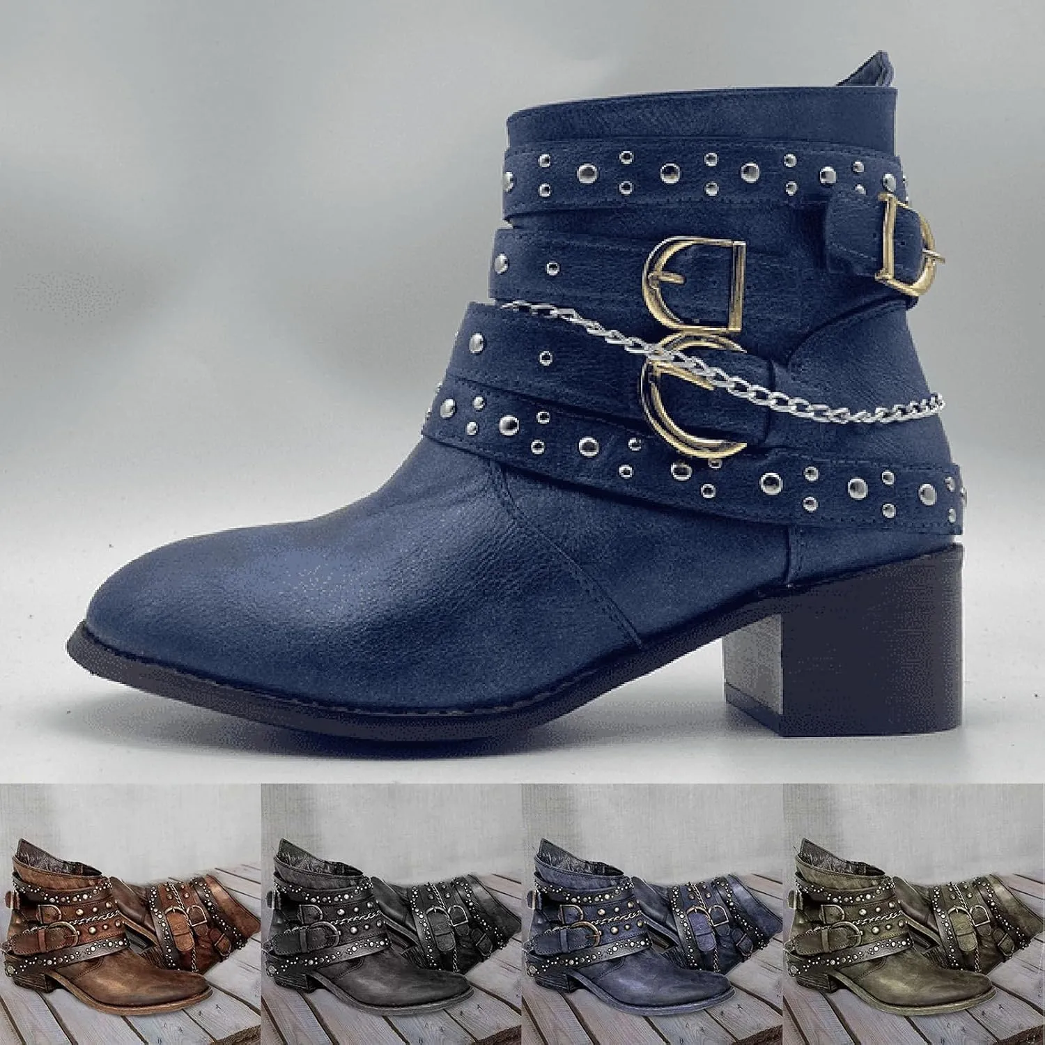 Black Booties for Women Ankle Leather Booties for Women 2024 Mens Leather Work Boots Boot for Men Fashion Round Toe Side Zipper Pointd Toe Suede