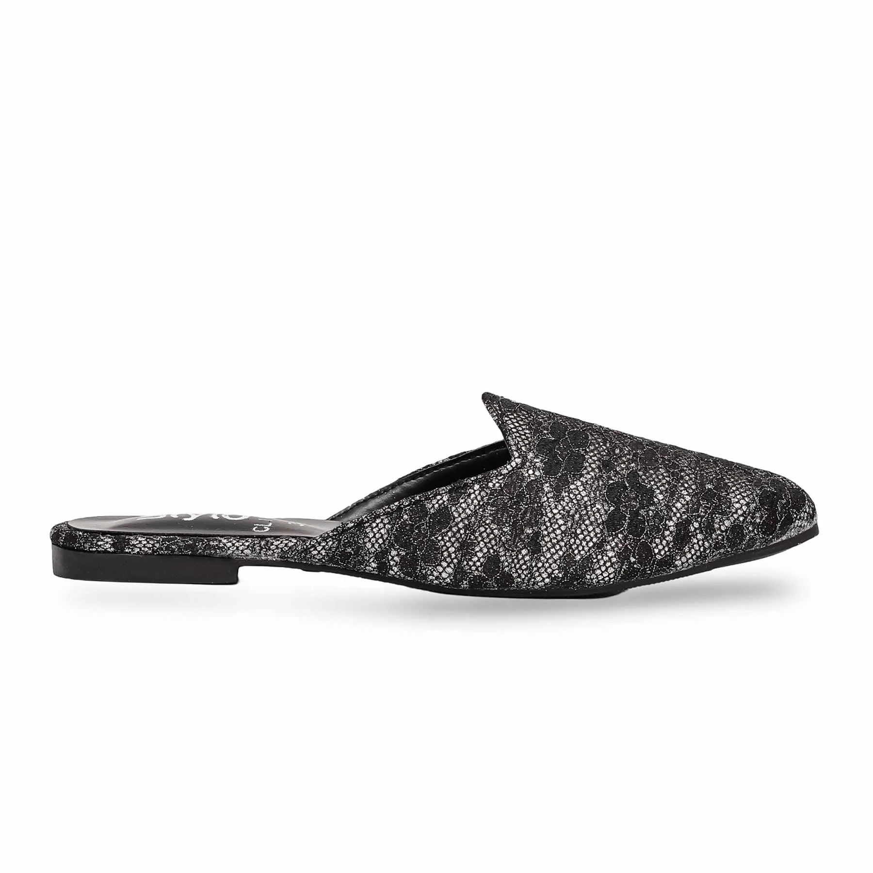 Black Casual Mule CL1827