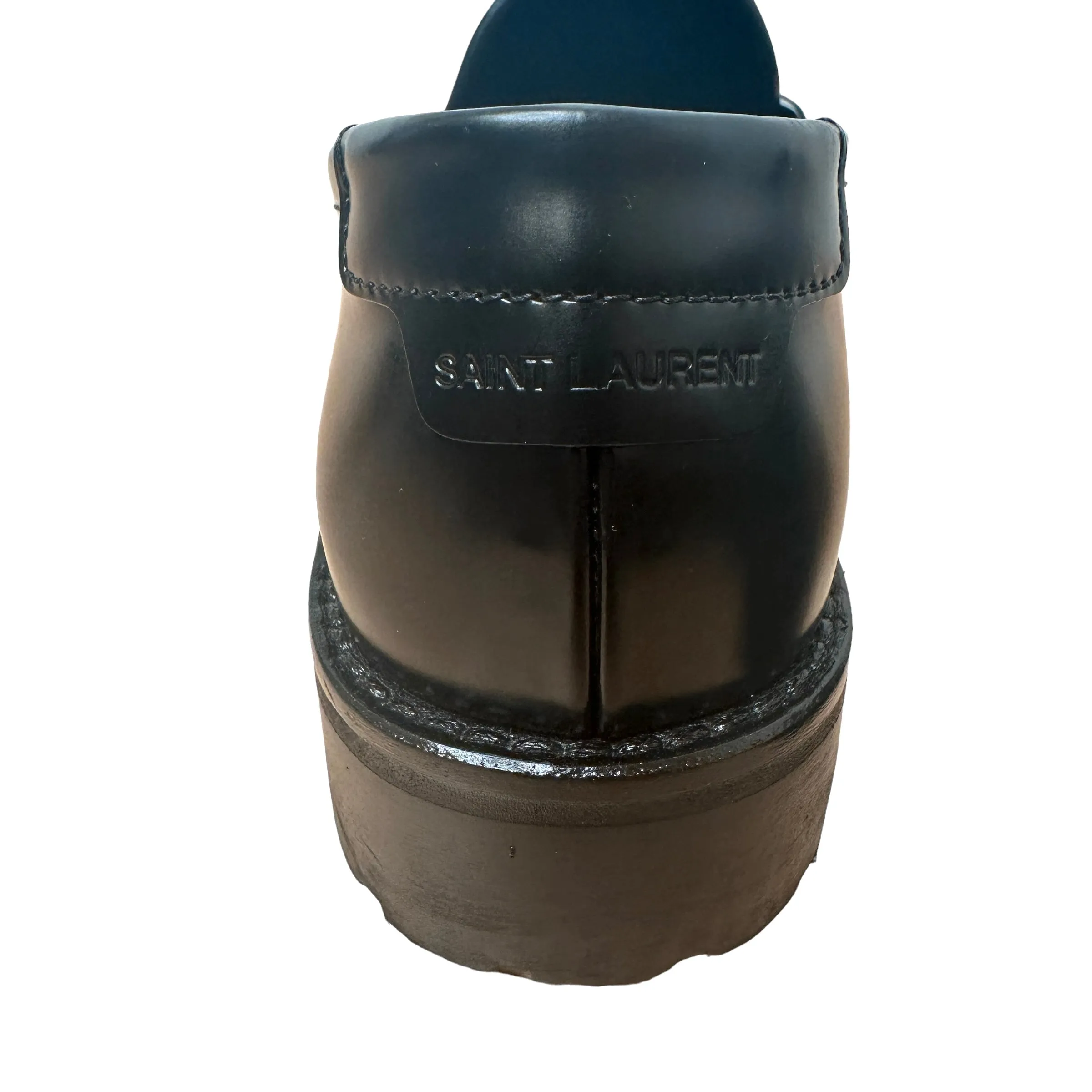 Black Logo Loafers - 7
