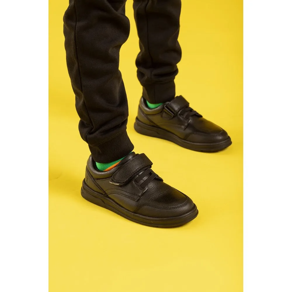 Black Rowan Junior School Shoes