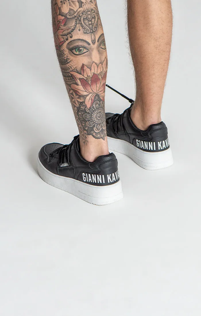 BLACK TOTAL WRAPPED SNEAKERS