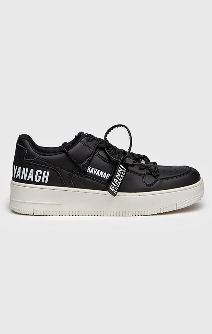 BLACK TOTAL WRAPPED SNEAKERS