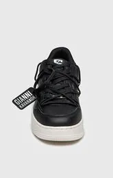BLACK TOTAL WRAPPED SNEAKERS