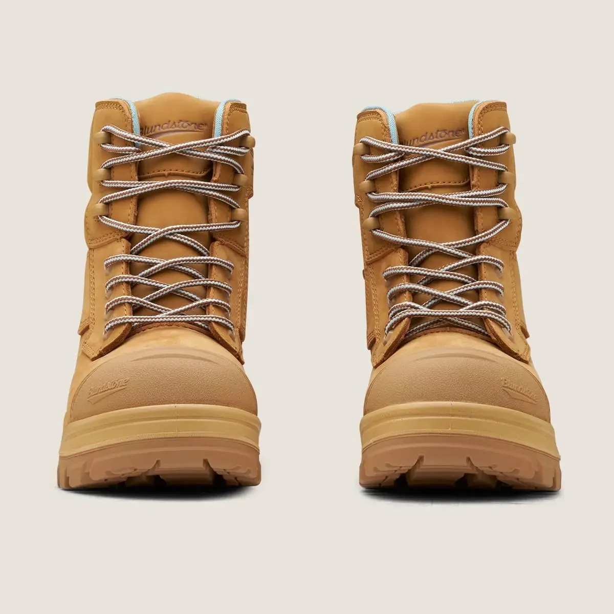 Blundstone 8860 Womens RotoFlex Wheat Zip Side Safety Boot