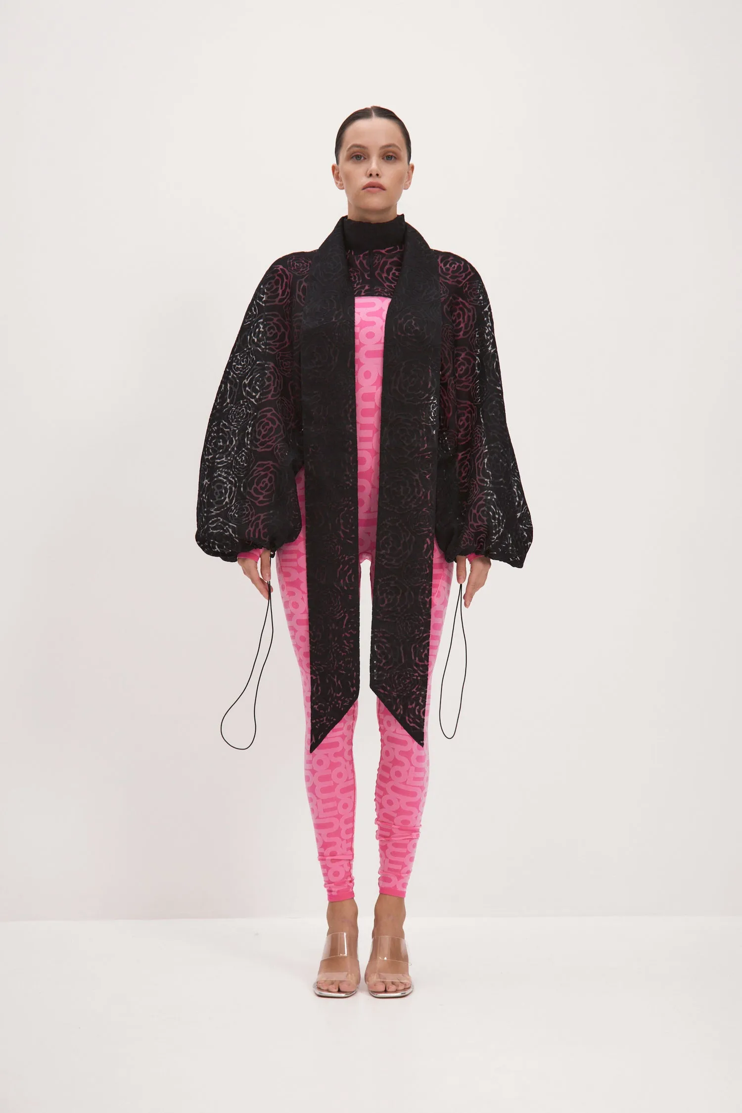BOLERO Sleeves Flora Black
