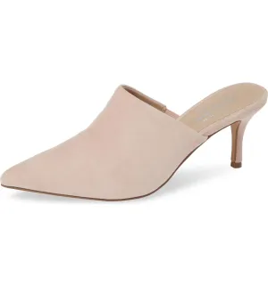 Charles by Charles David Abree Blush Pointed Toe Classic Heeled Mules Sandals