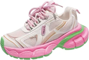 Chunky Sneakers for Women Fashion Y2k Casual Platform Thick Sole Dad Shoes