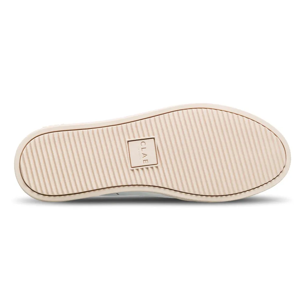 CLAE DEANE UNISEX SNEAKERS - WHITE LEATHER BLACK