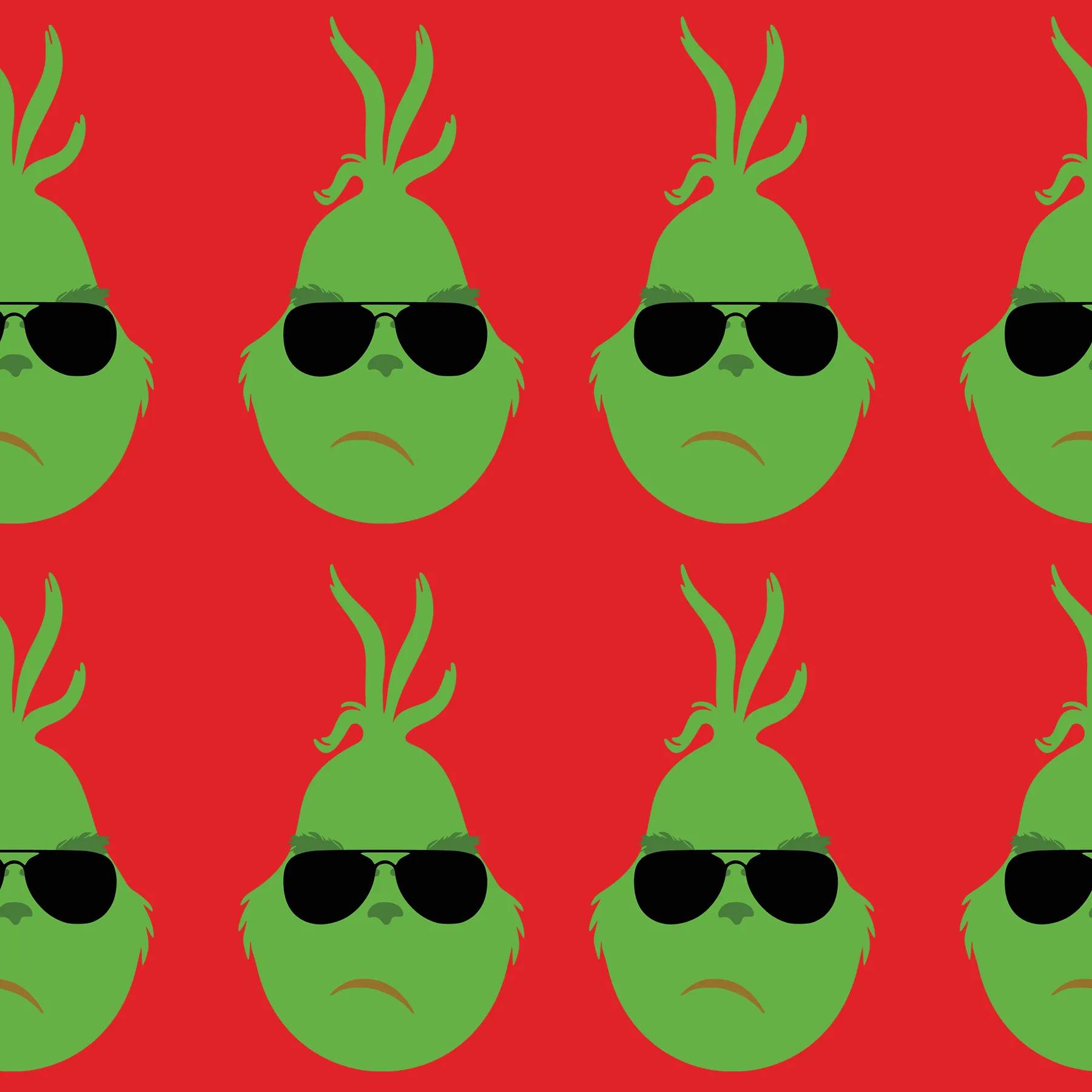 Cool Grinch Christmas Handmade