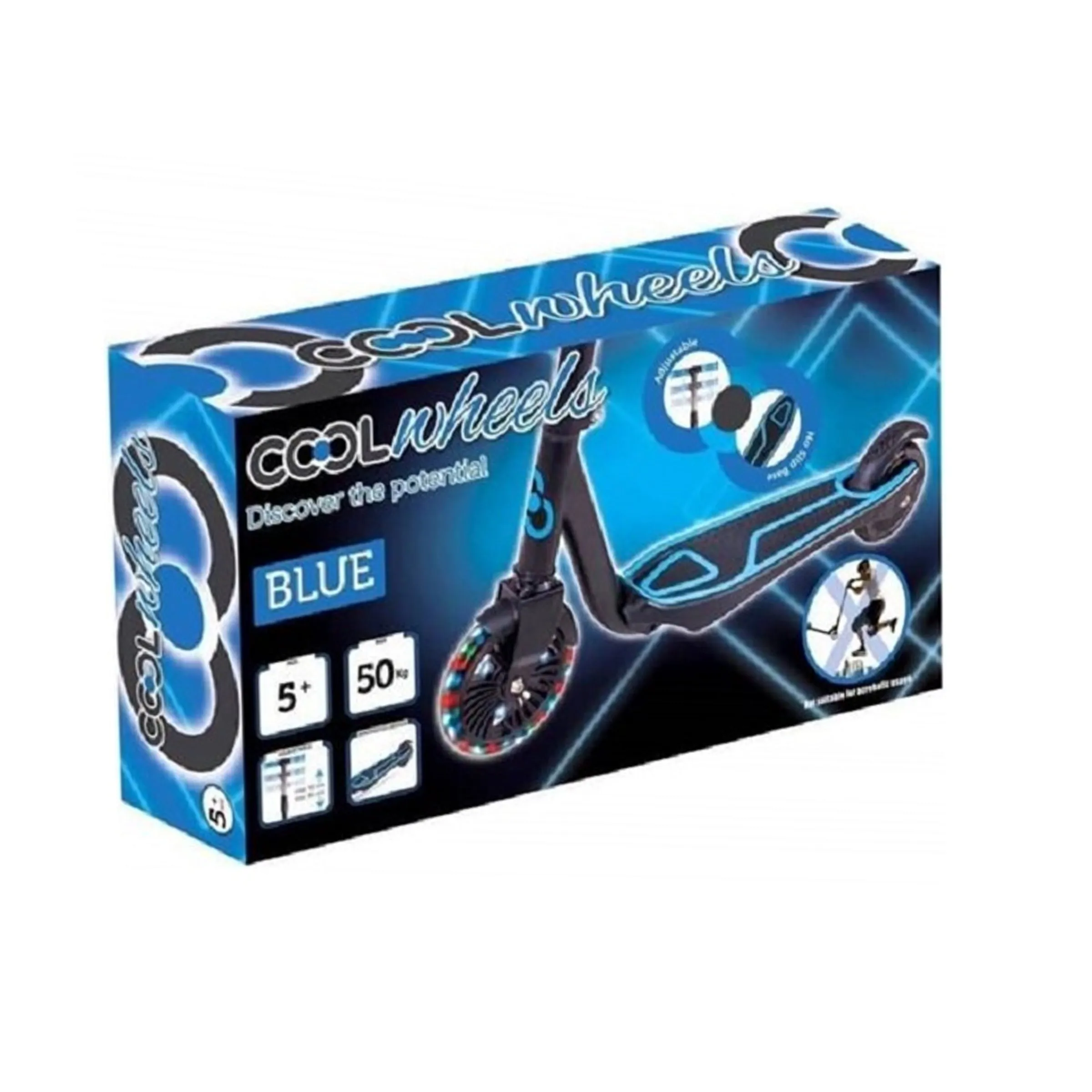 Cool Wheels Scooter Blue 5 