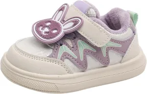 Cute Bunny Sneakers for Infant Girls Boys, Baby Toddler Flat Walking Shoes Lightweight Soft Sport Shoes Toddler Girl