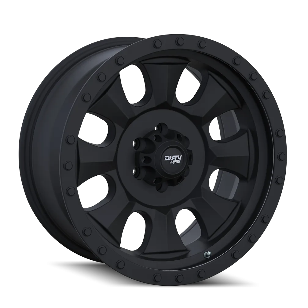 DIRTY LIFE 9300-2183MB IRONMAN (9300) MATTE BLACK/BLACK BEADLOCK 20X10 6-139.7 -19MM 106MM