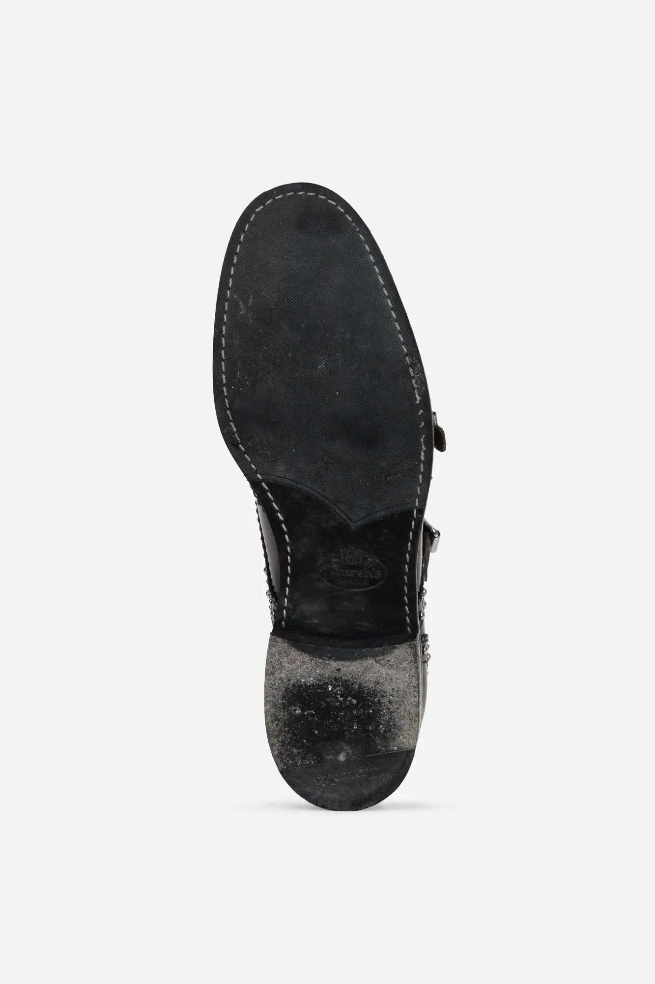 Double Monk Lana Studded Loafers