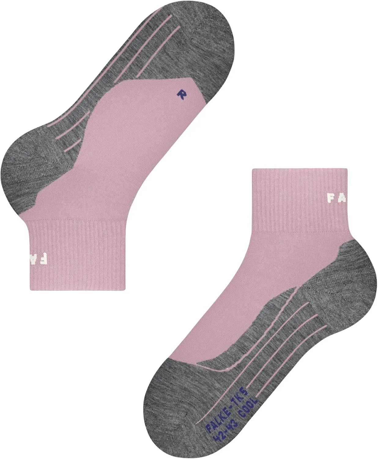 FALKE Women's TK5 Wander Cool Hiking Socks, 1 Pair