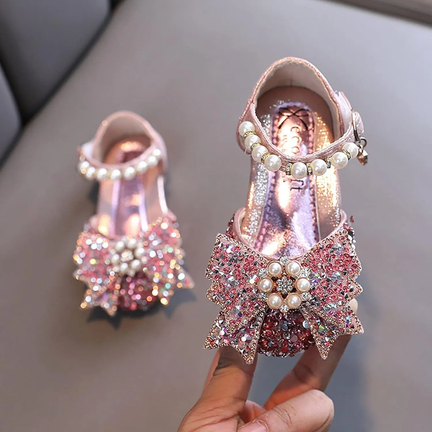 Fancy Kids Shoes Fashion Spring and Summer Children Dance Shoes Girls Dress Performance Toddler Boots Snow for Girls