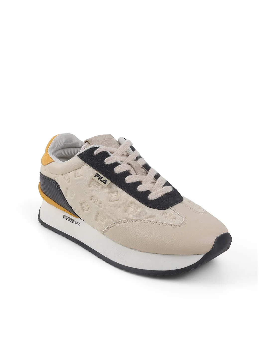 Fila Men Beige Retro-Jo Debo Shoes