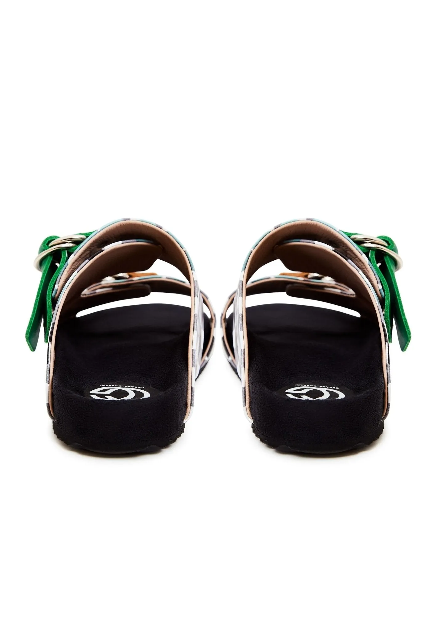 Flat Sole Mules Meredith - Green