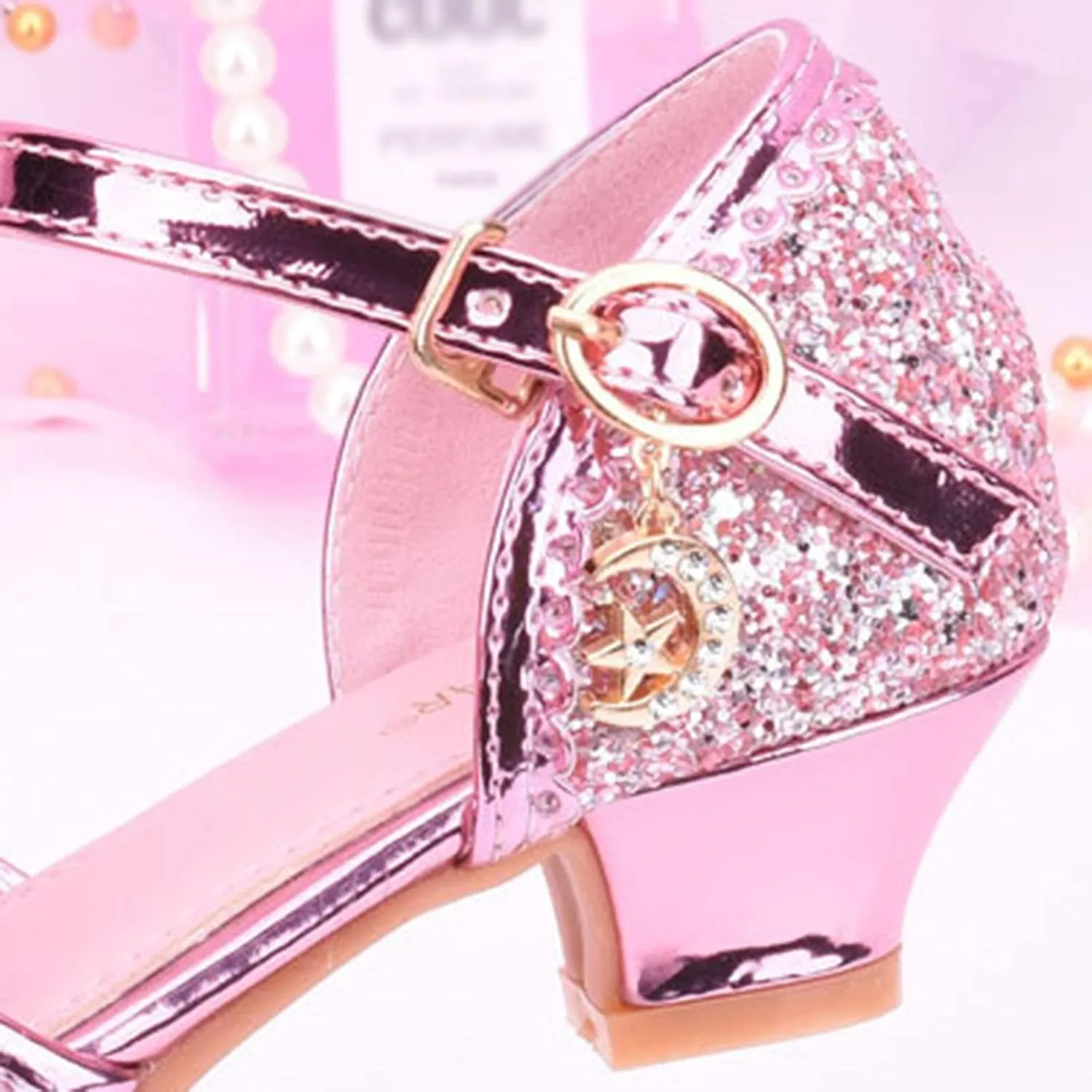 Flower Girl Shoes Dress Shoes for Girls Toddler Mary Jane Heel Ballet Flat for School Party Dress Shoes Sandals