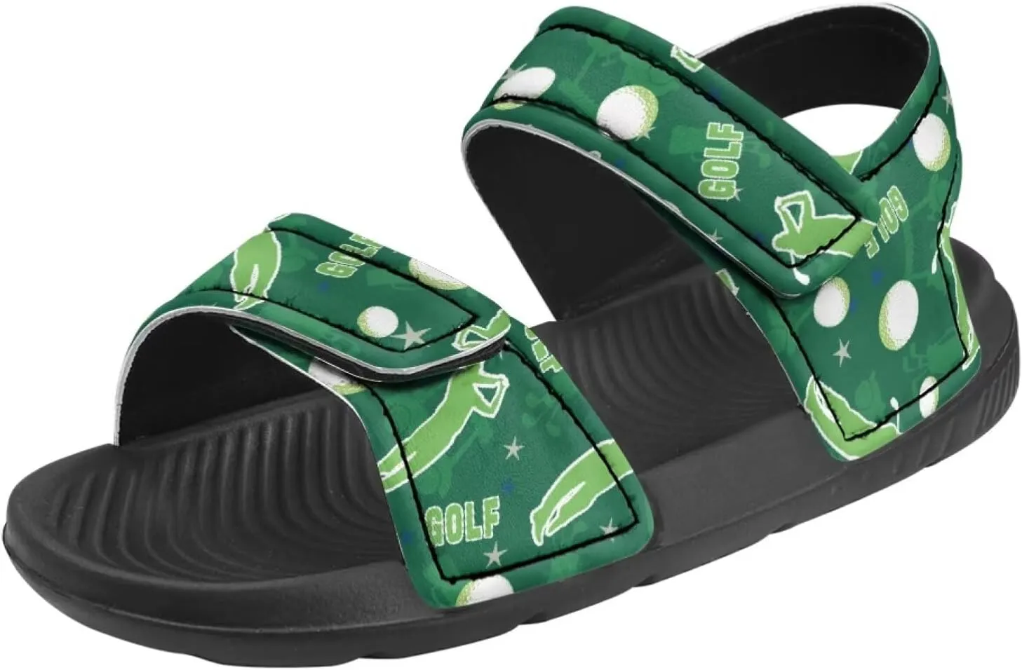 Forchrinse Boys Sandals Summer Cool Print Sport Sandals Outdoor Open-Toe Shoes for Toddler/Little Kid/Big Kid