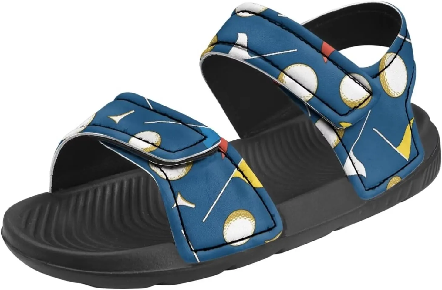 Forchrinse Boys Sandals Summer Cool Print Sport Sandals Outdoor Open-Toe Shoes for Toddler/Little Kid/Big Kid