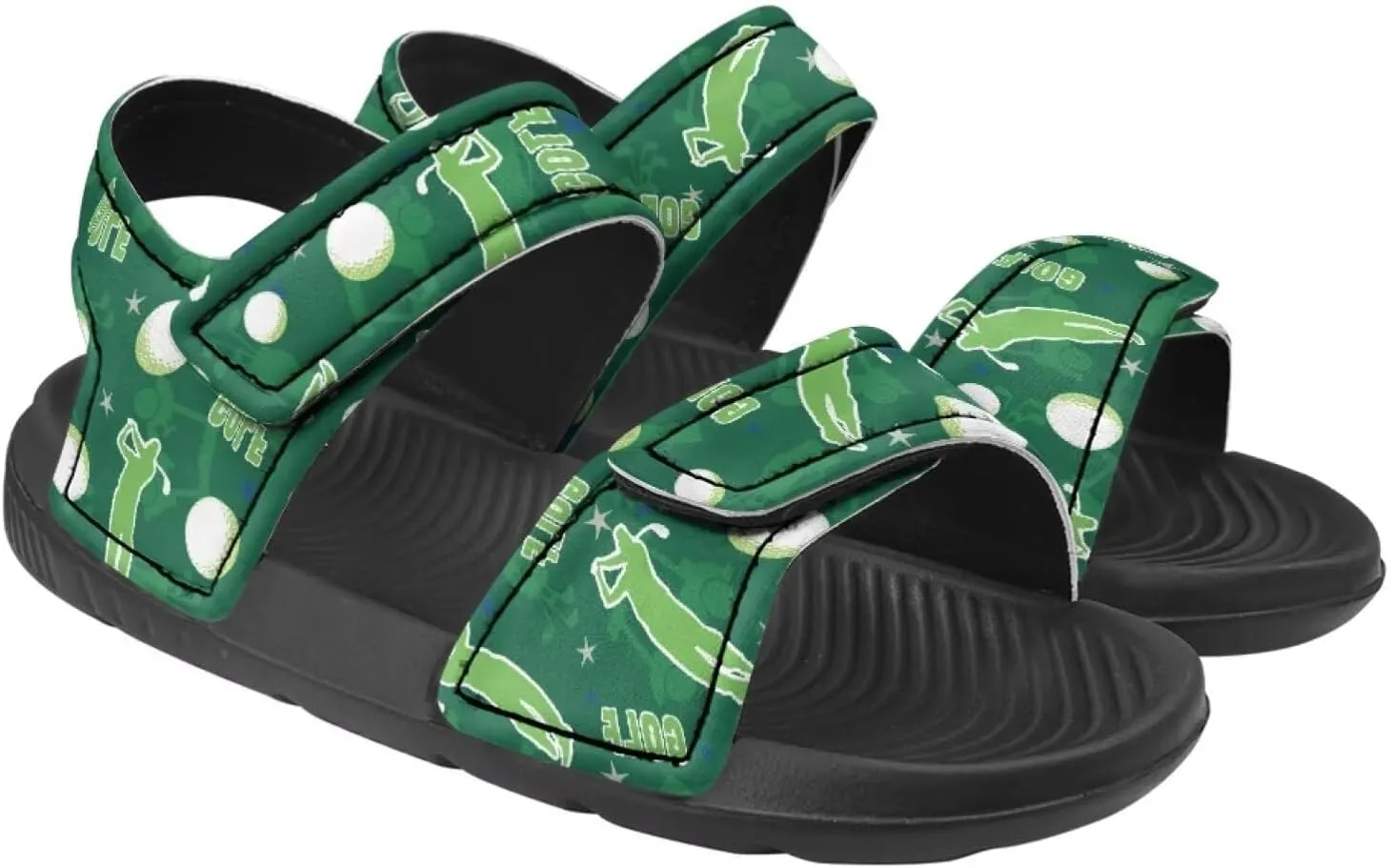 Forchrinse Boys Sandals Summer Cool Print Sport Sandals Outdoor Open-Toe Shoes for Toddler/Little Kid/Big Kid