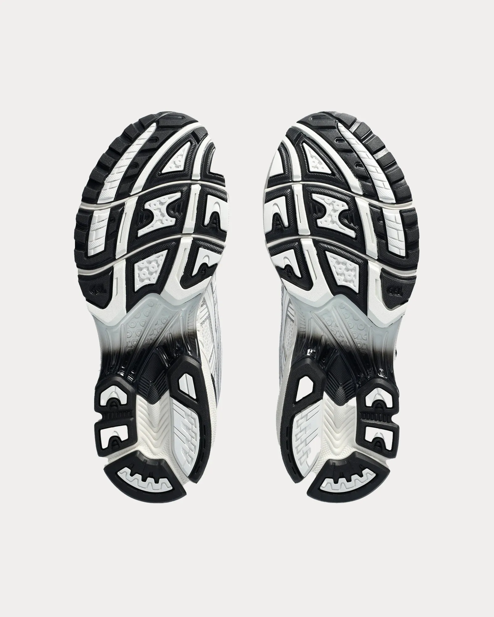 Gel-Kayano 14 Bright White / Jet Black Low Top Sneakers