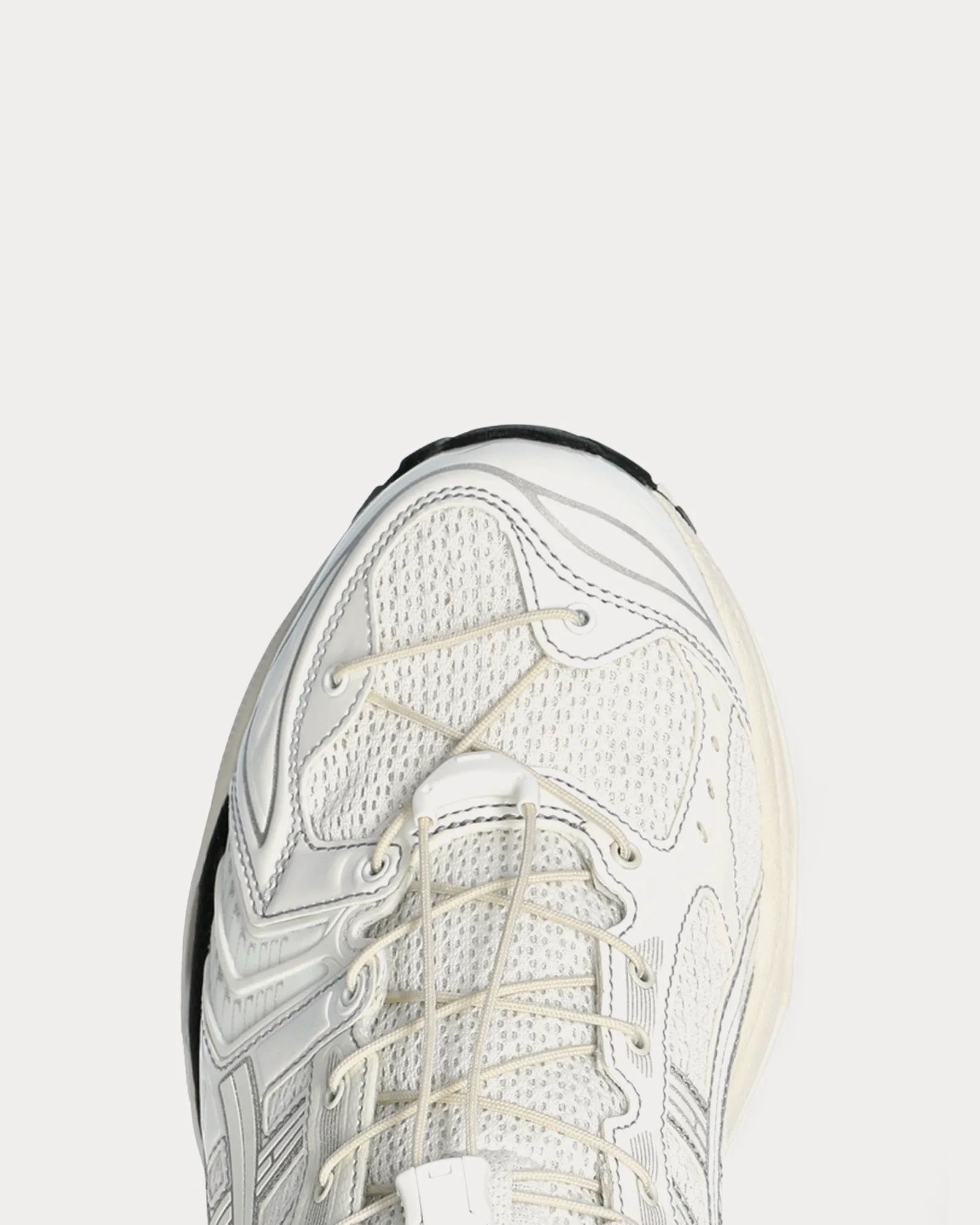 Gel-Kayano 14 Bright White / Jet Black Low Top Sneakers