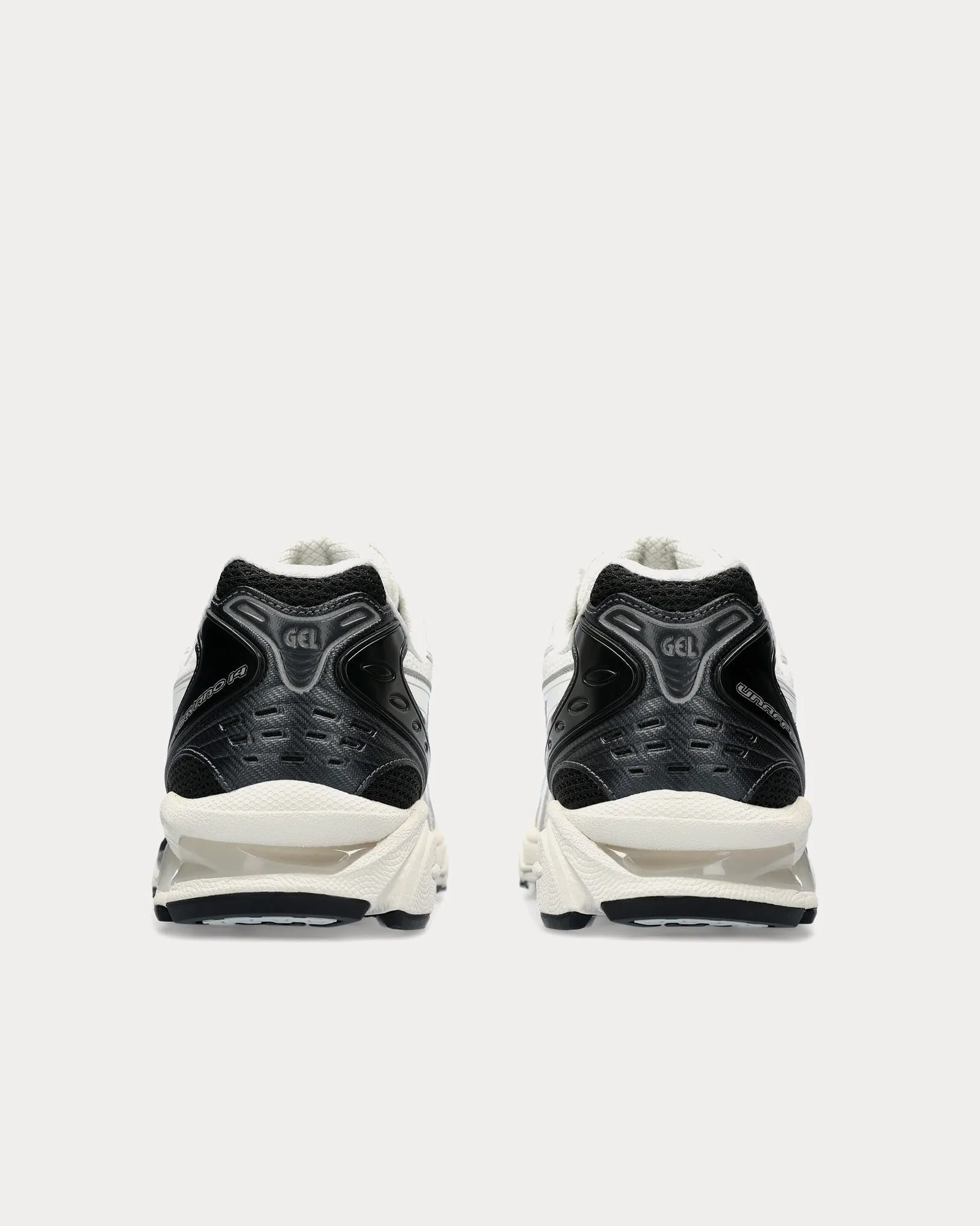 Gel-Kayano 14 Bright White / Jet Black Low Top Sneakers