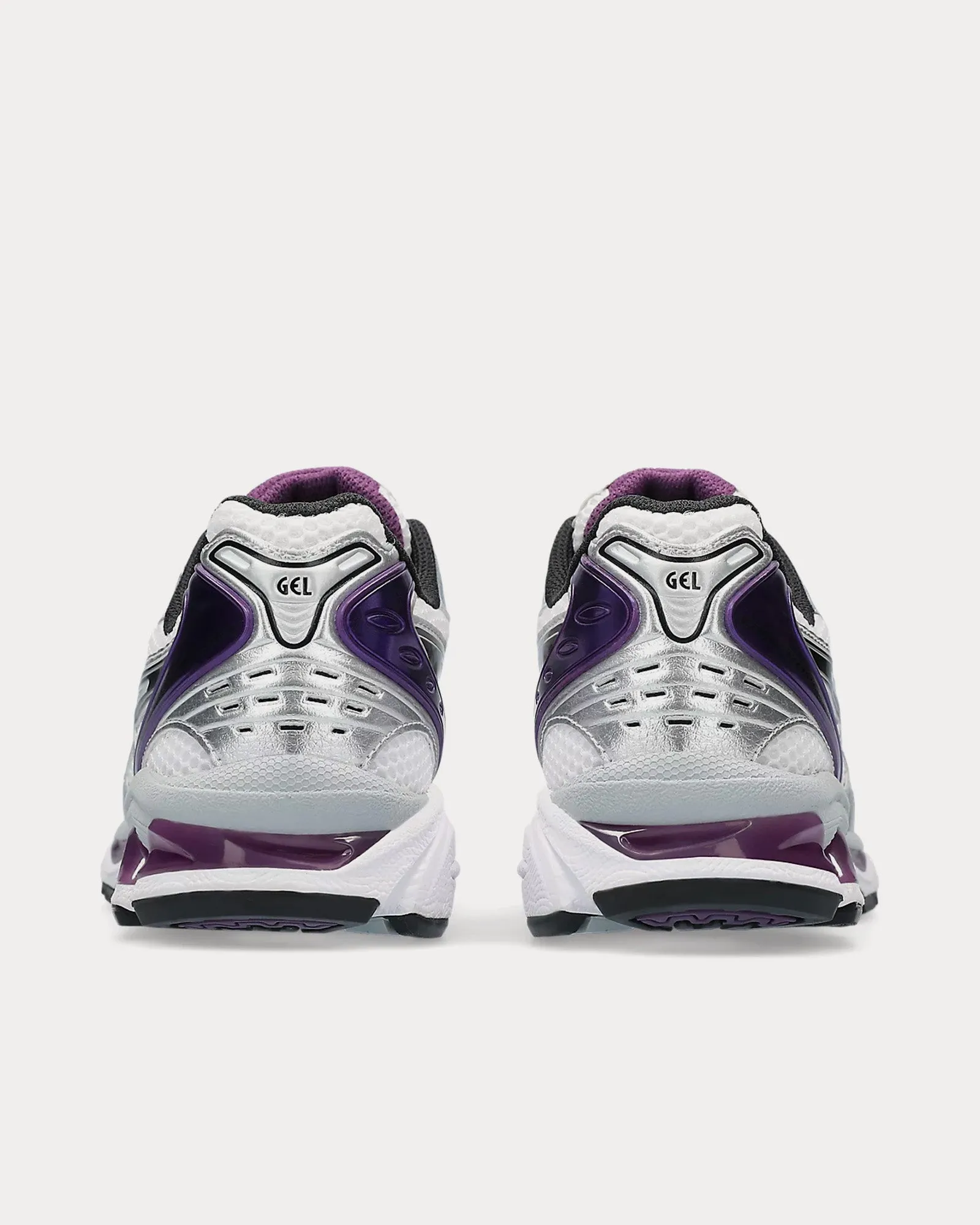 Gel-Kayano 14 White / Dark Grape Low Top Sneakers