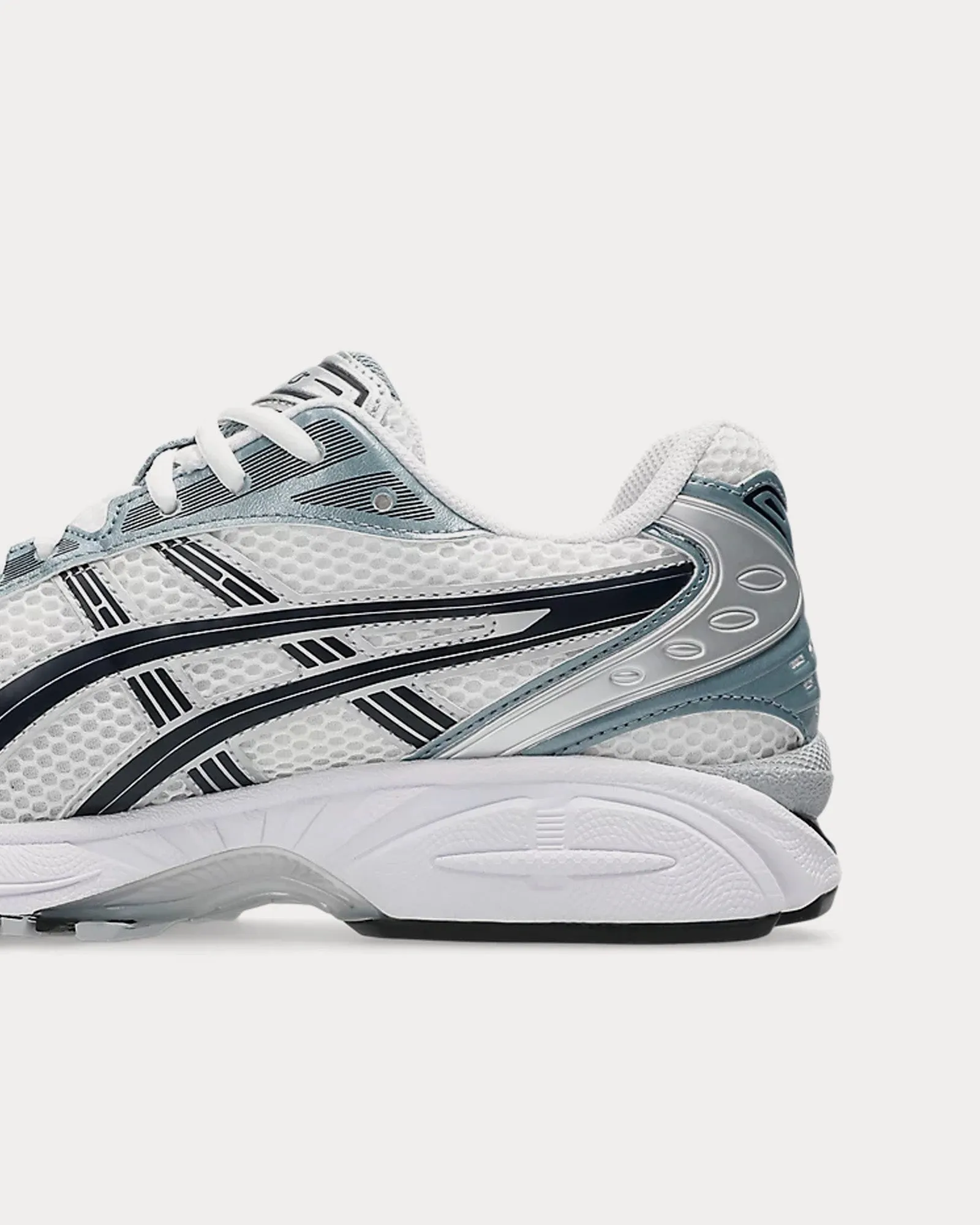 Gel-Kayano 14 White / Fjord Grey Low Top Sneakers