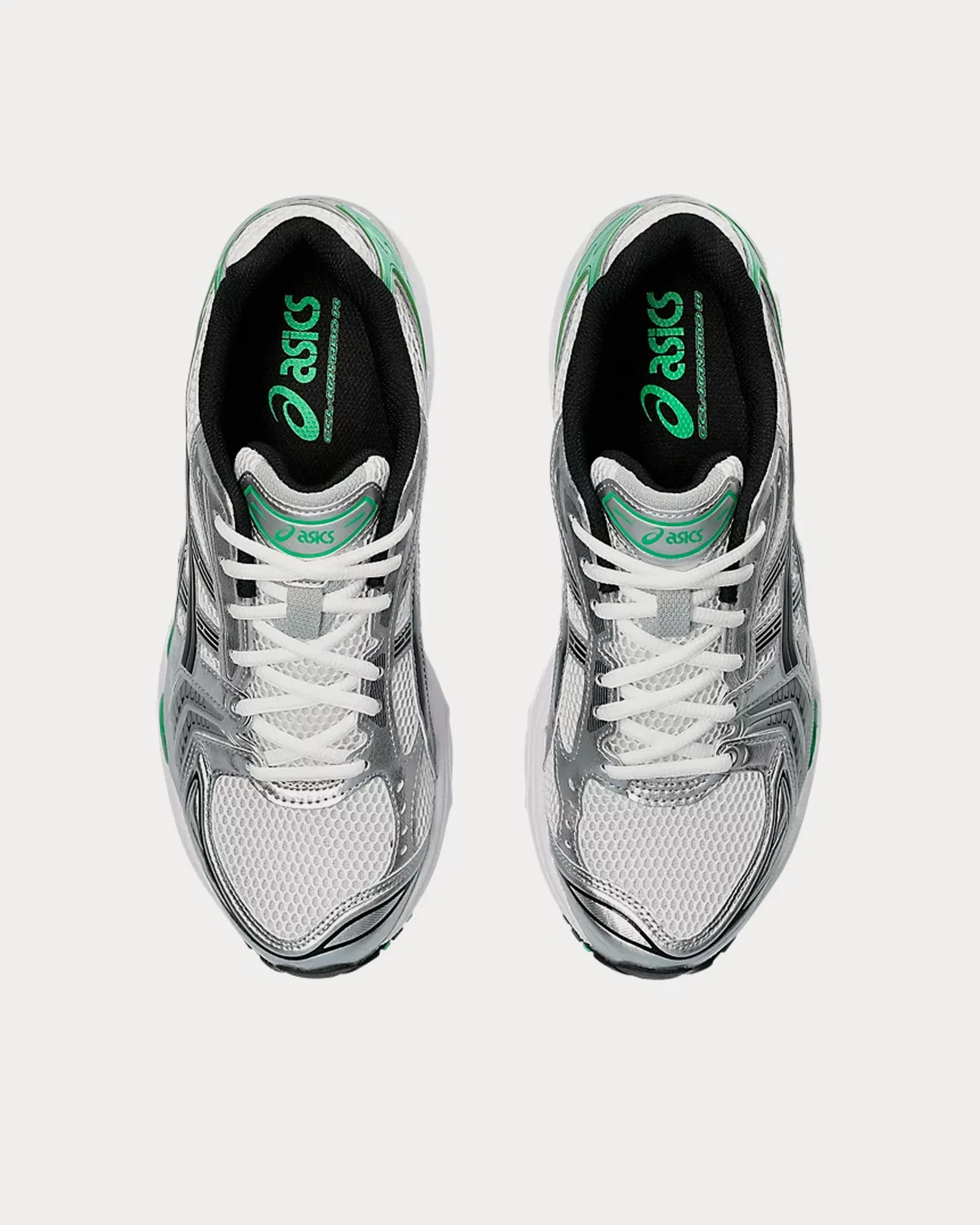 Gel-Kayano 14 White / Malachite Green Low Top Sneakers