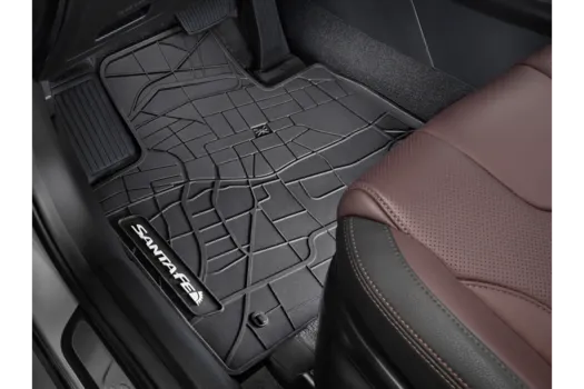 Genuine Hyundai Santa Fe Rubber Floor Mats