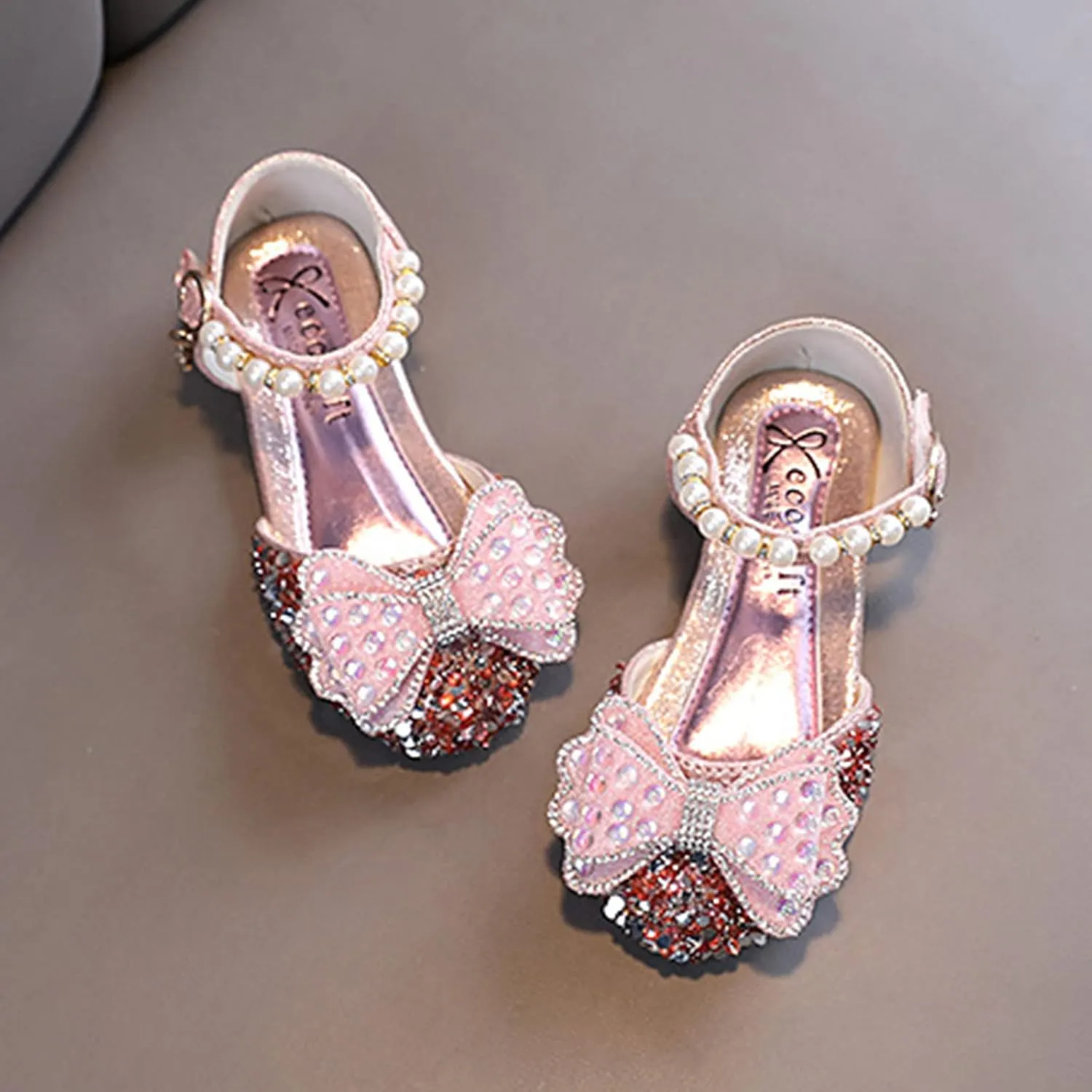 Girls Warm Rain Boots Fashion Spring and Summer Children Dance Shoes Girls Dress Performance Princess Kids Rain Shoes